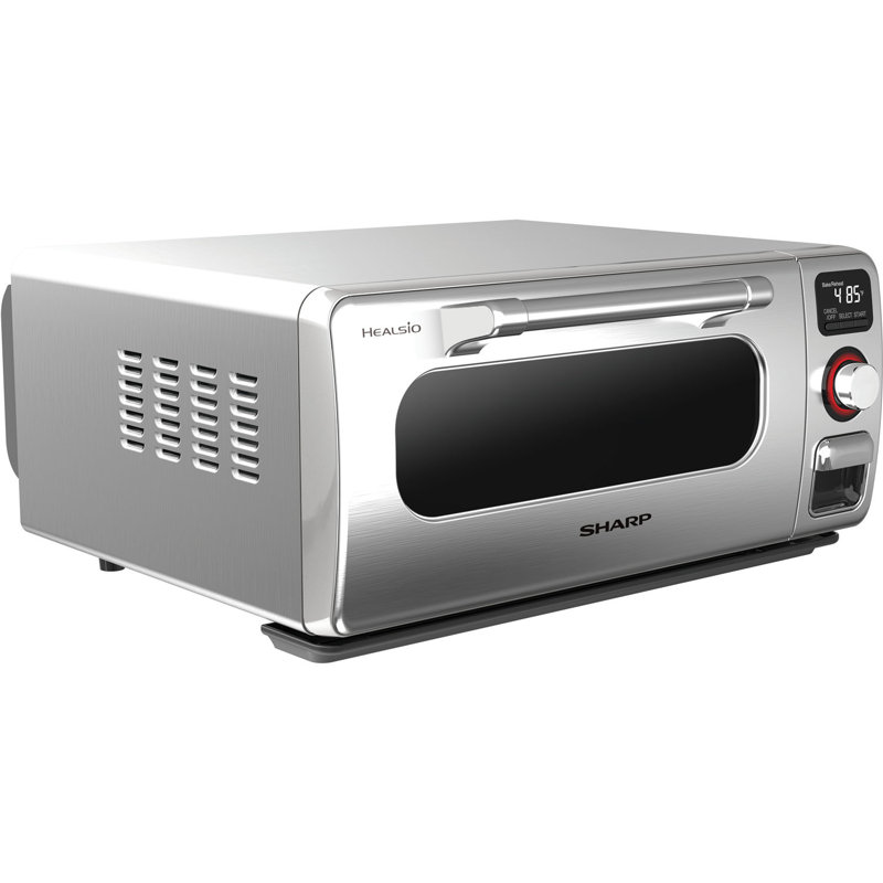 Sharp Superheated Steam 9Slice Stainless Steel Countertop Oven